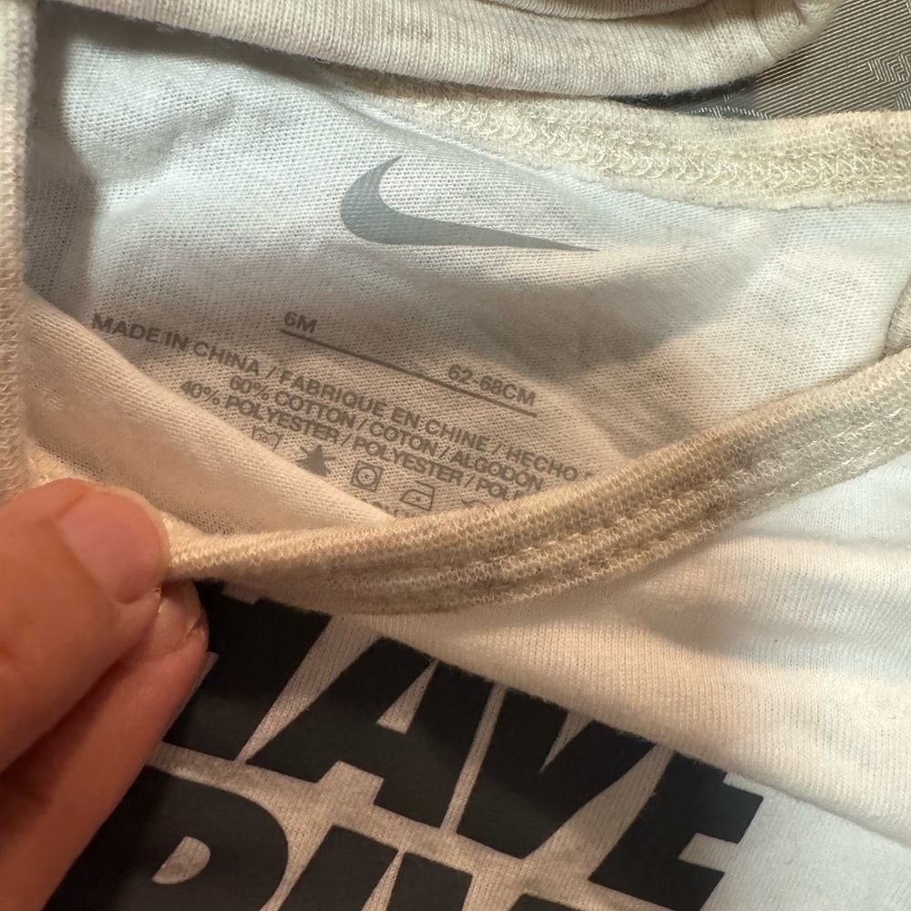 Nike Gray 'I Have Arrived' Baby Leggings Set - Picture 2 of 2